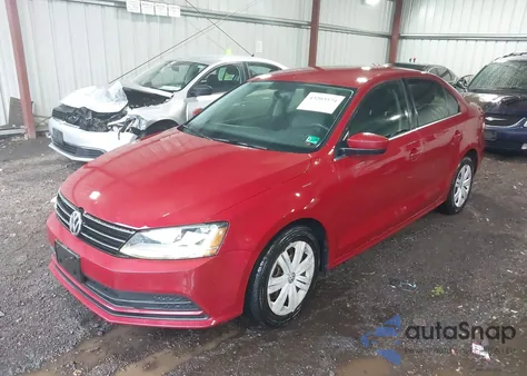 2017 Volkswagen Jetta 1.4T S from USA, damaged, VIN 3VW2B7AJXHM362667